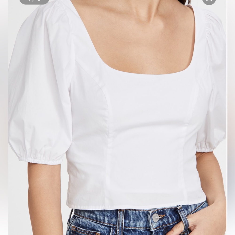 STAUD papaya top